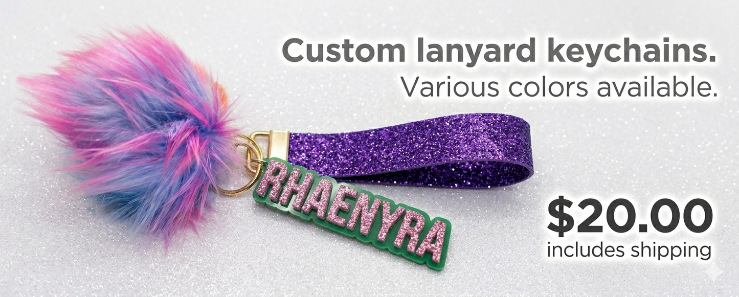 Wristlet-lanyard keychain