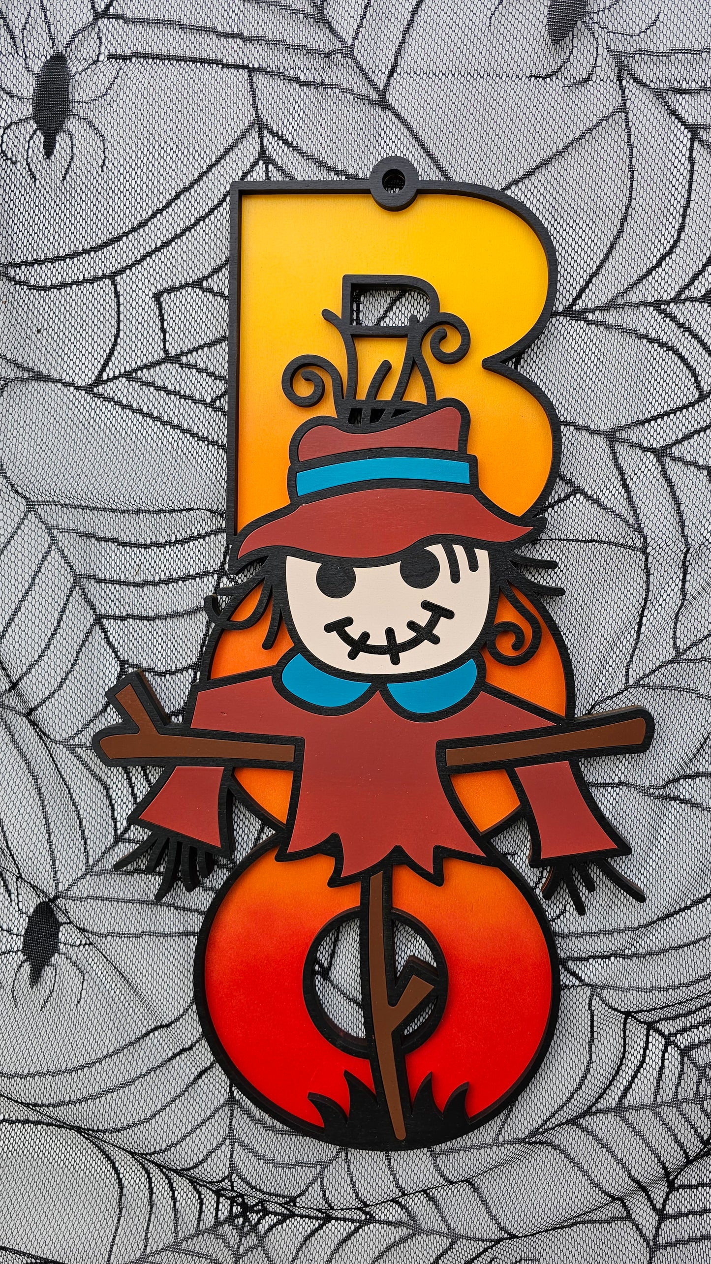 Boo Door Hanger, Scarecrow