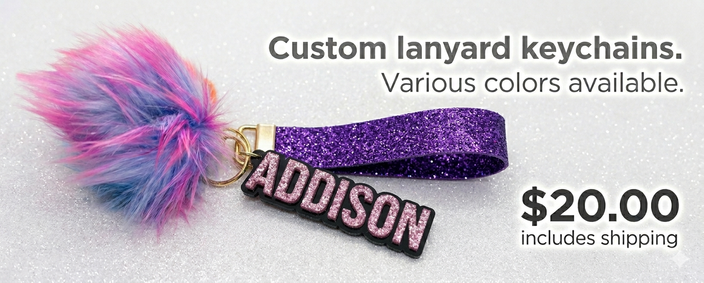 Wristlet-lanyard keychain